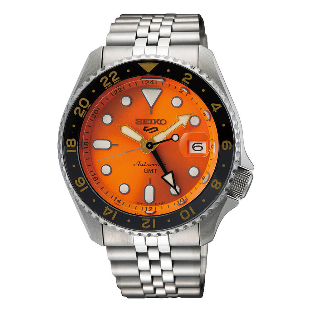Reloj Seiko 5 Sports SSK005 Hombre Automático Naranja