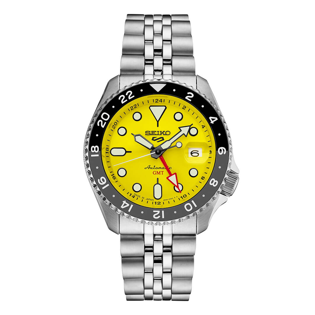 Reloj Seiko 5 Sports SSK017 Hombre Automático Amarillo