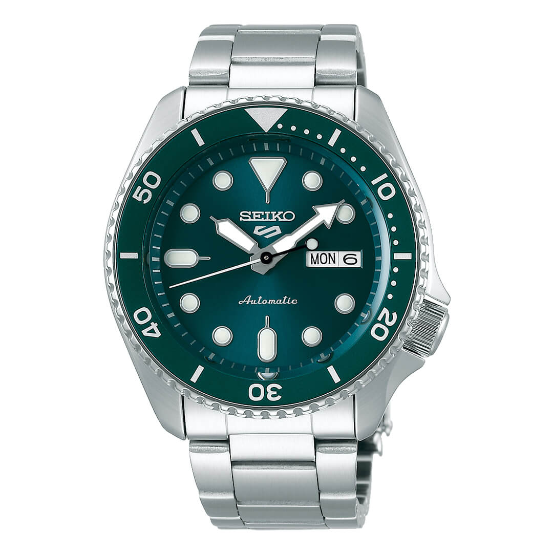 Reloj Seiko 5 Sports SRPD61 Hombre Automático Azul Verdoso