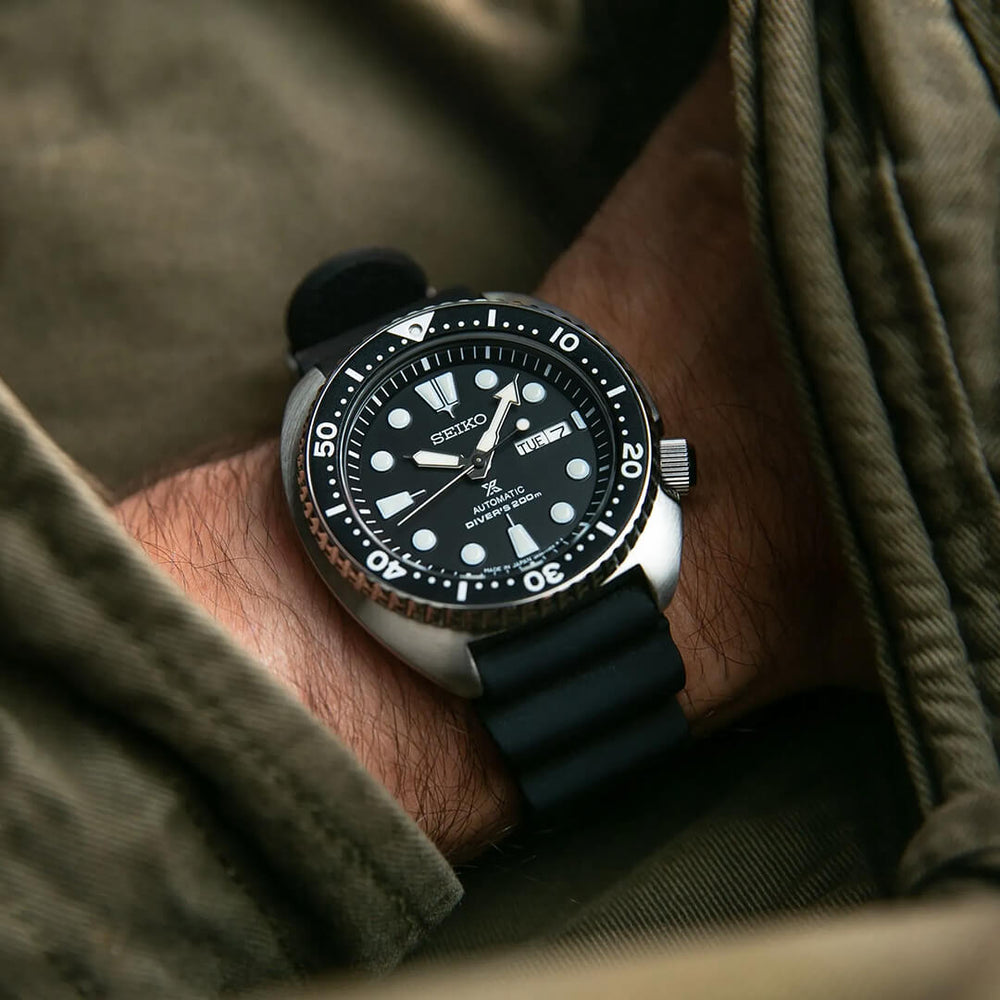 Reloj Seiko Prospex SRPE93 Hombre Automático Negro