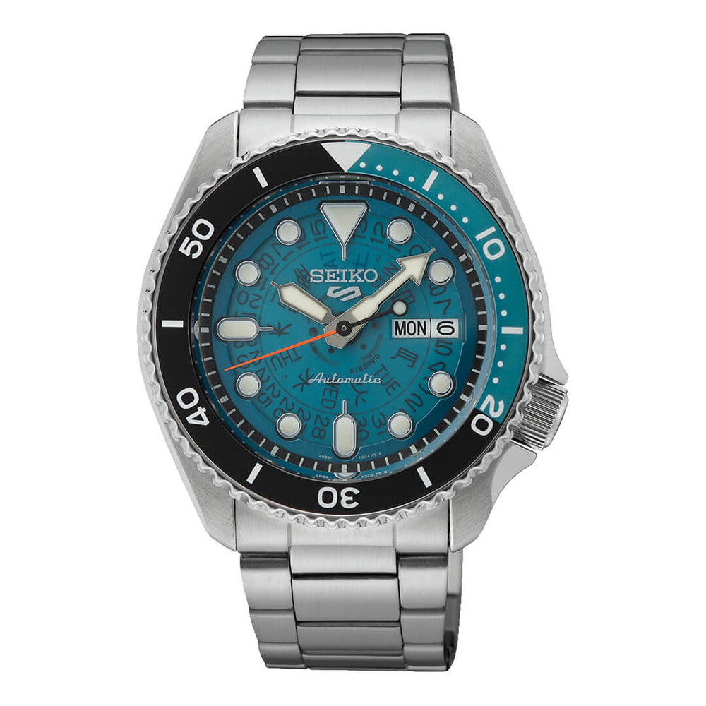 Reloj Seiko 5 Sports SRPJ45 Hombre Automático Verde Jade