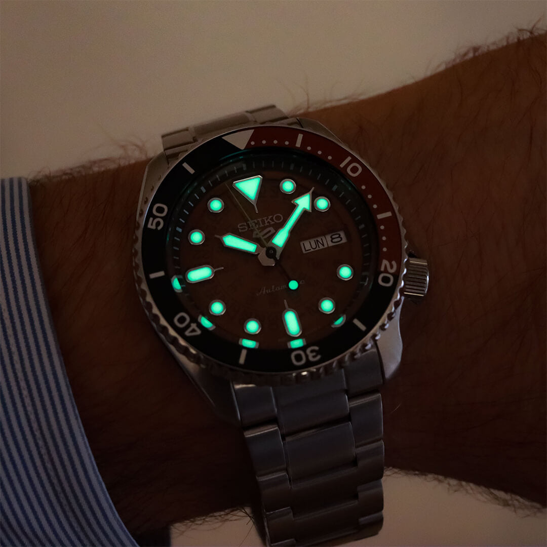 Reloj Seiko 5 Sports SRPJ45 Hombre Automático Verde Jade