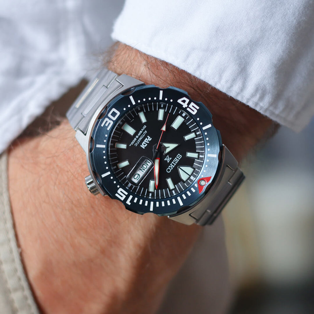 Reloj Seiko Prospex SRPE27 Hombre Automático Negro