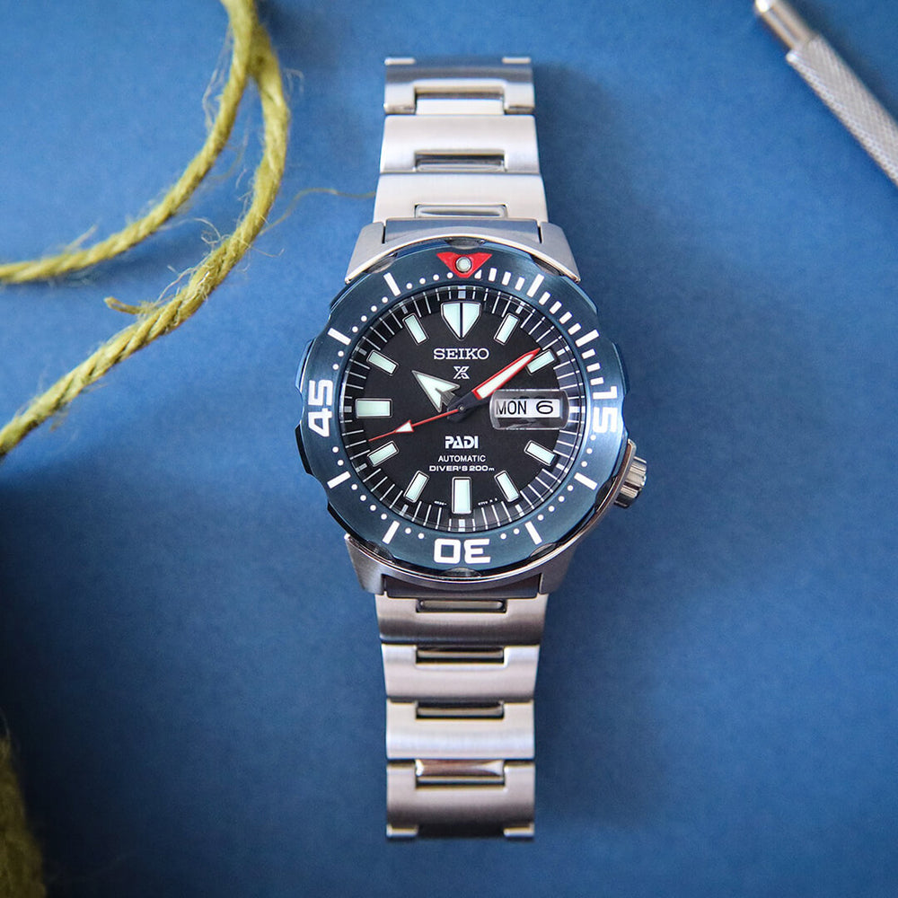 Reloj Seiko Prospex SRPE27 Hombre Automático Negro