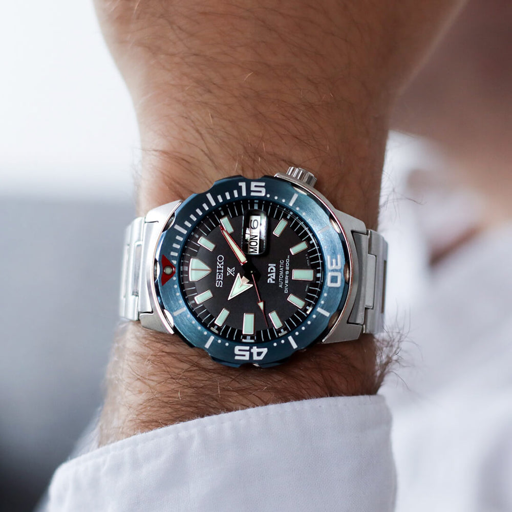 Reloj Seiko Prospex SRPE27 Hombre Automático Negro