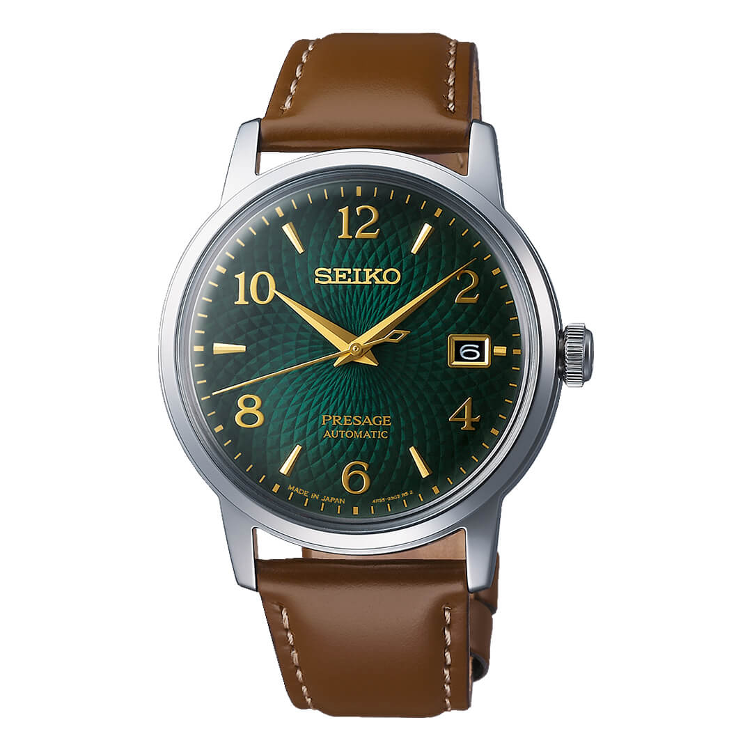 Reloj Seiko Presage SRPE45 Hombre Automático Marrón
