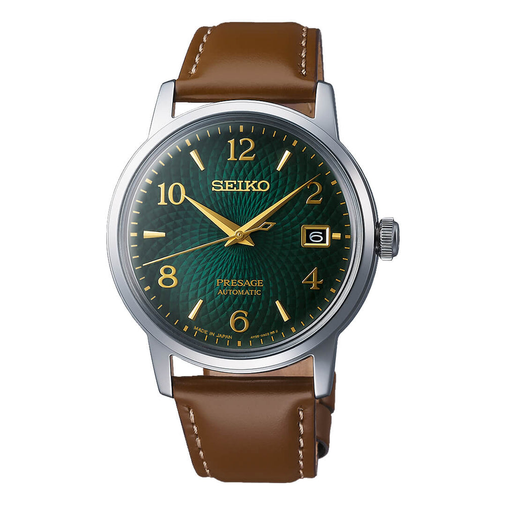 Reloj Seiko Presage SRPE45 Hombre Automático Marrón