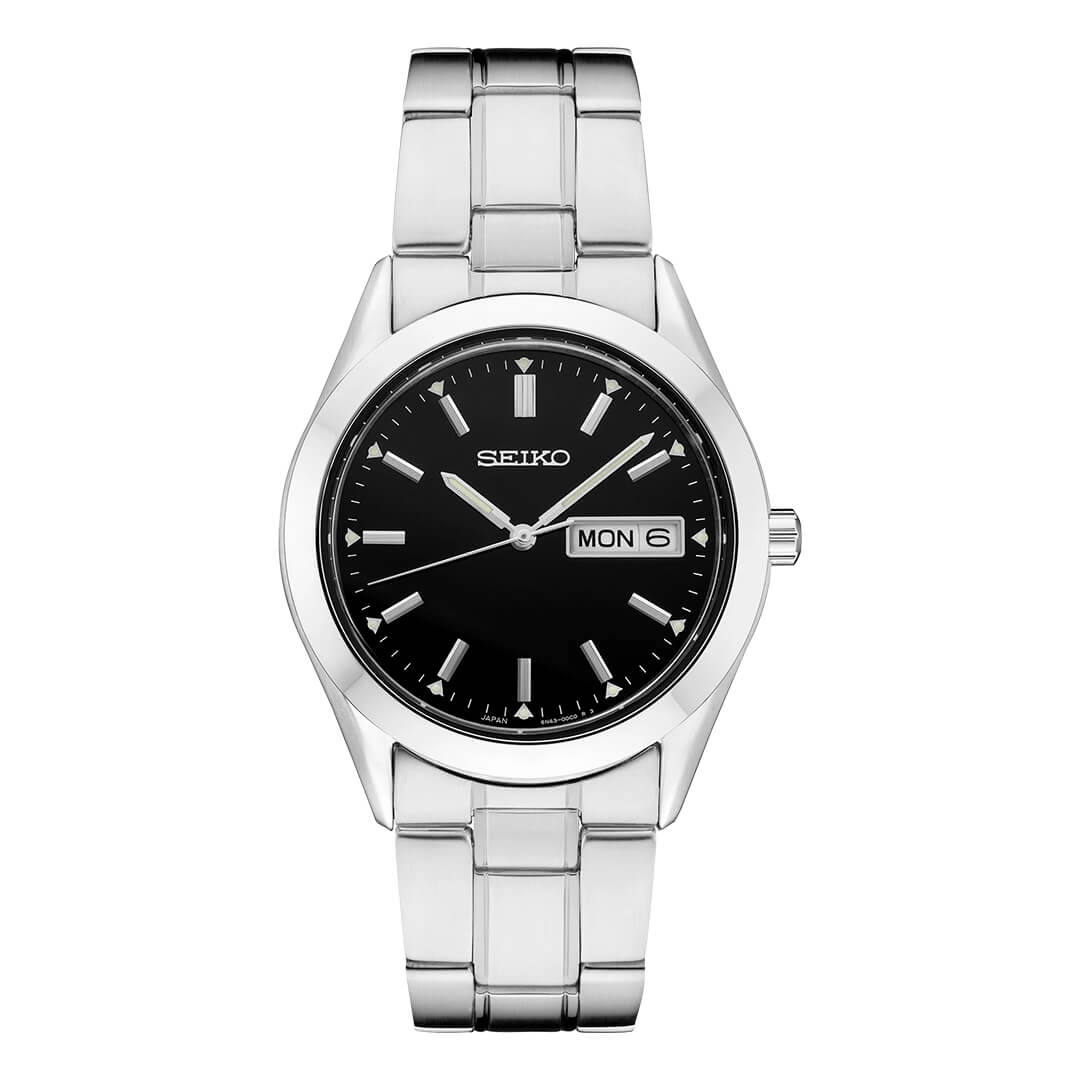 Reloj Seiko Essentials SUR361 Hombre Acero Plateado