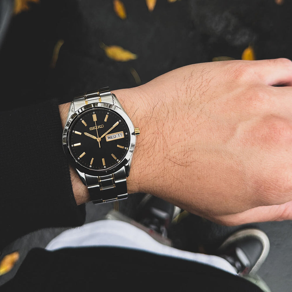 Reloj Seiko Essentials SUR363 Hombre Acero Plateado
