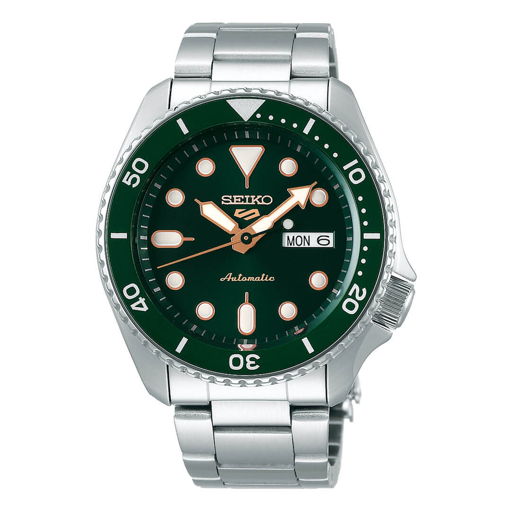 Reloj Seiko 5 Sports SRPD63 Hombre Automático Verde