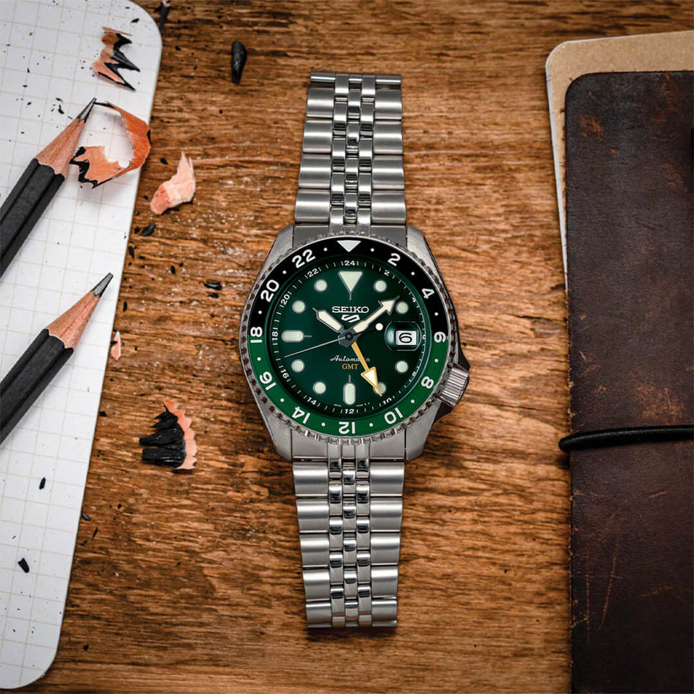 Reloj Seiko 5 Sports SSK035 Hombre Automático Verde