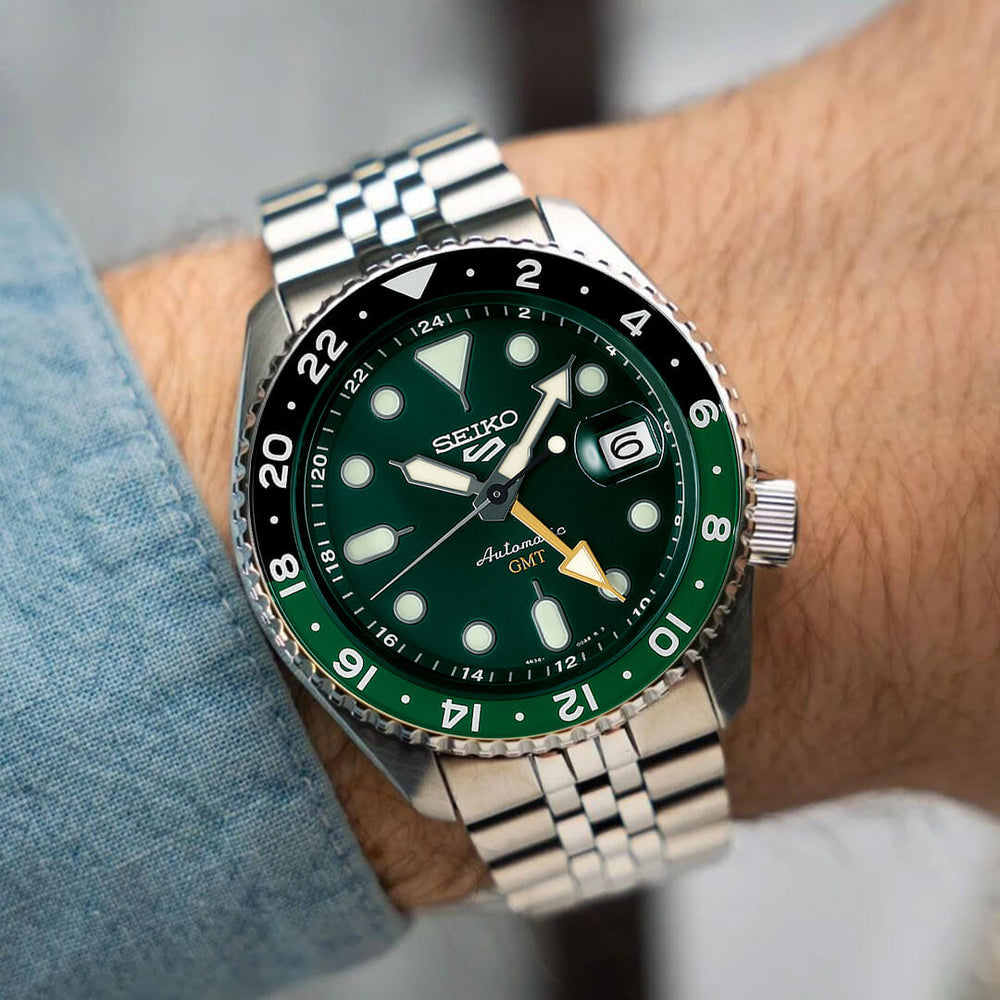 Reloj Seiko 5 Sports SSK035 Hombre Automático Verde