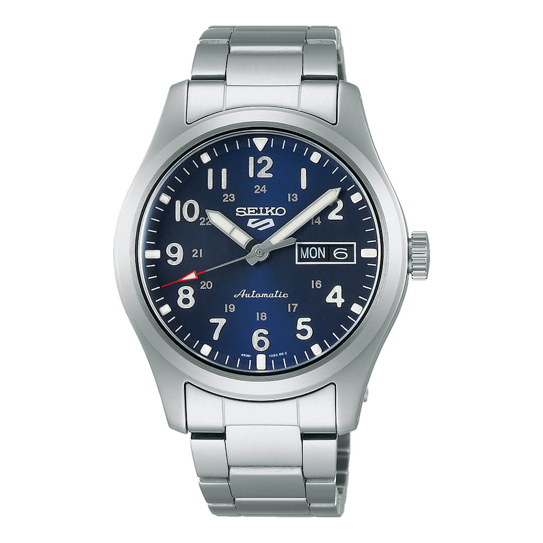 Reloj Seiko 5 Sports SRPG29 Hombre Automático Plateado
