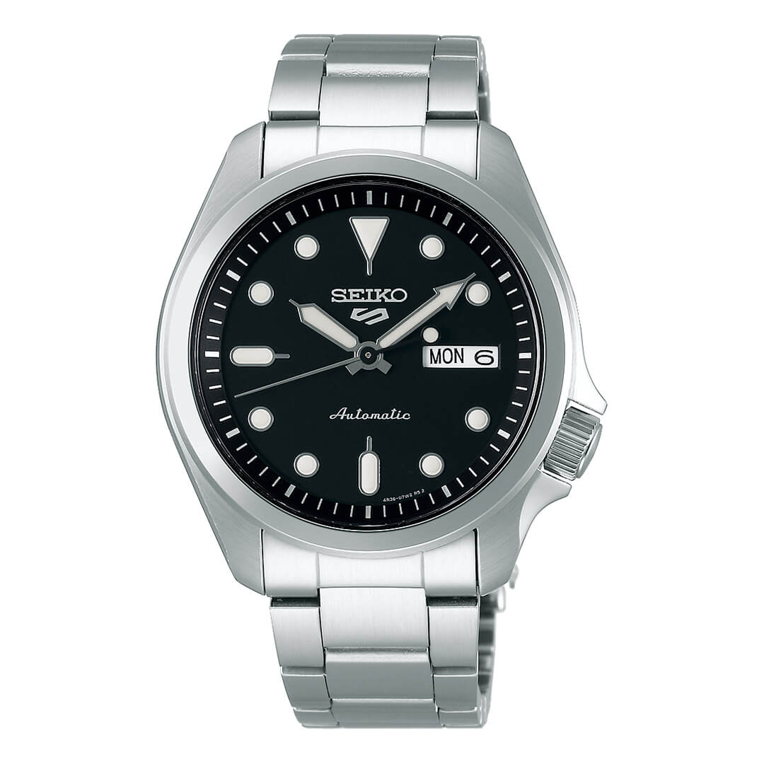 Reloj Seiko 5 Sports SRPE55 Hombre Automático Plateado