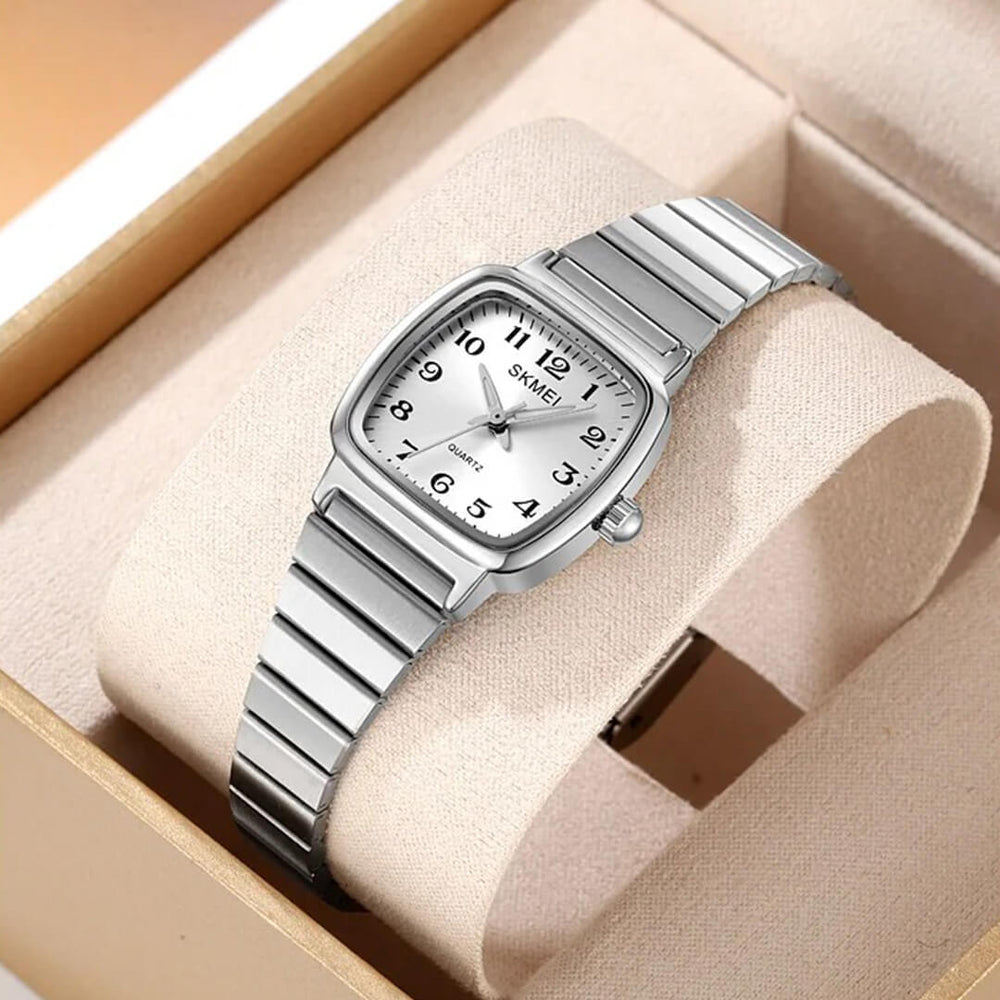 Reloj Skmei SKM-M-1 Mujer Acero Plateado