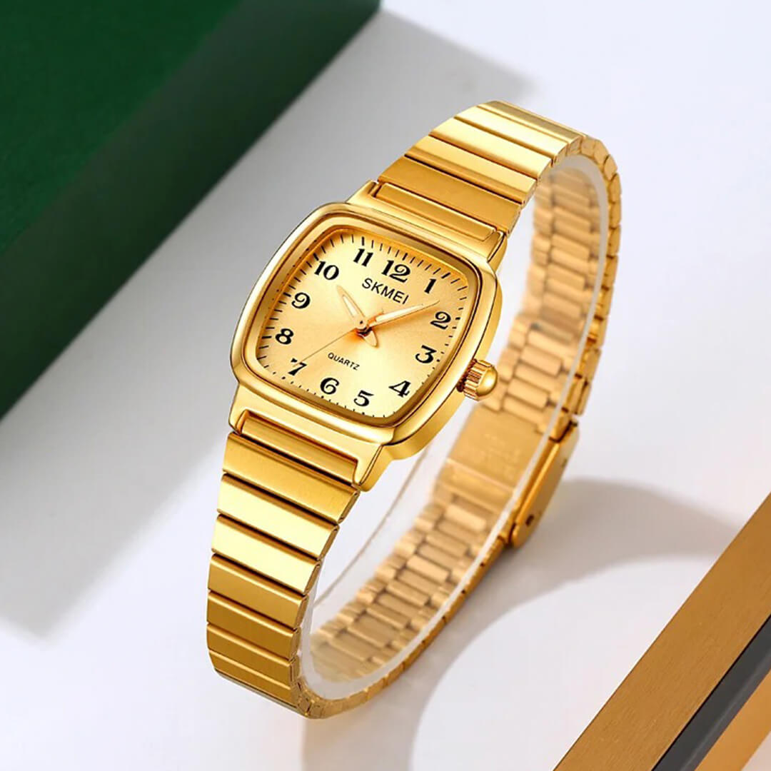 Reloj Skmei SKM-M-2 Mujer Acero Dorado