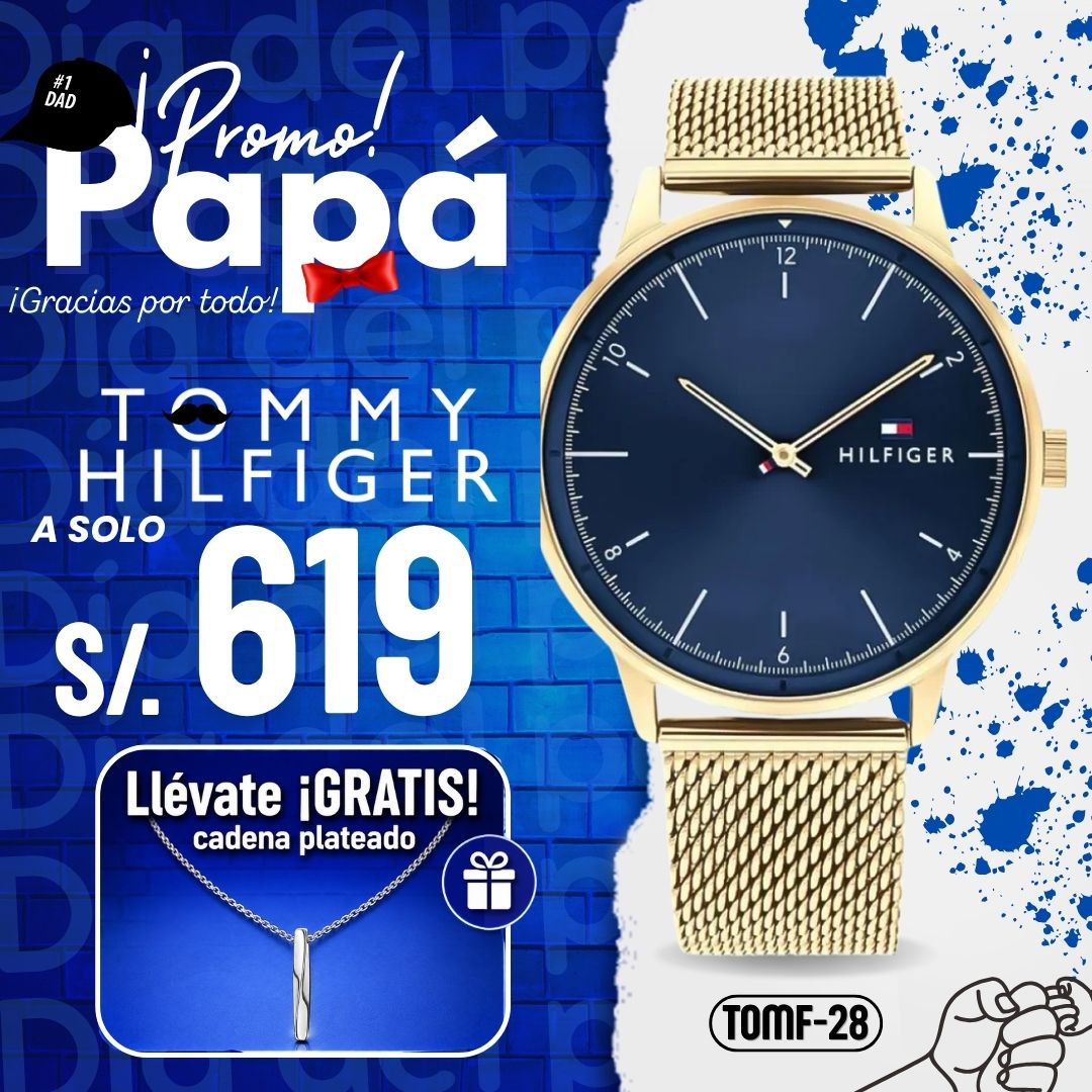 Reloj Tommy Hilfiger 1791877 Hombre Acero Dorado