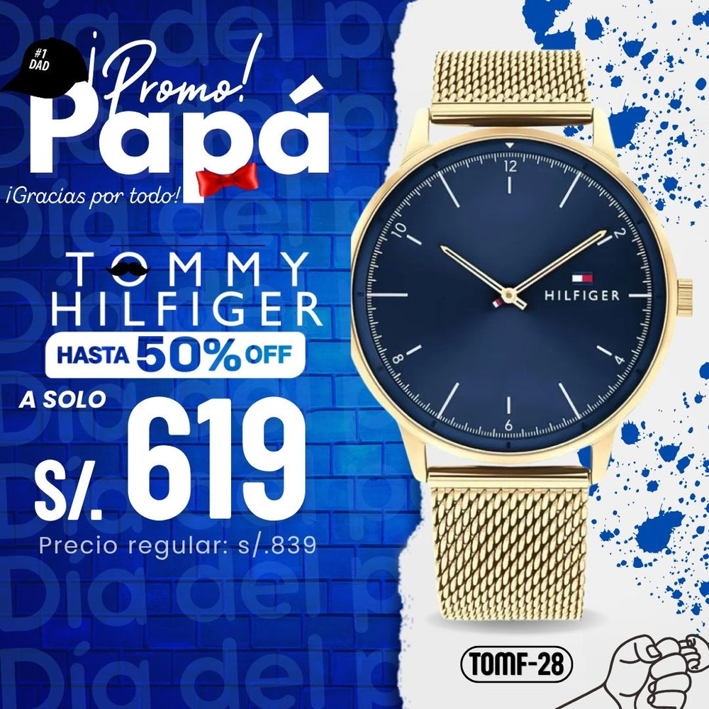 Reloj Tommy Hilfiger 1791877 Hombre Acero Dorado
