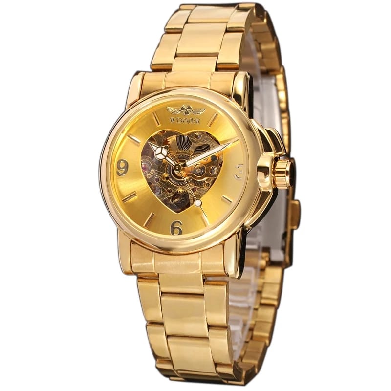 Reloj Winner WIN-M-1 Mujer Automático Dorado