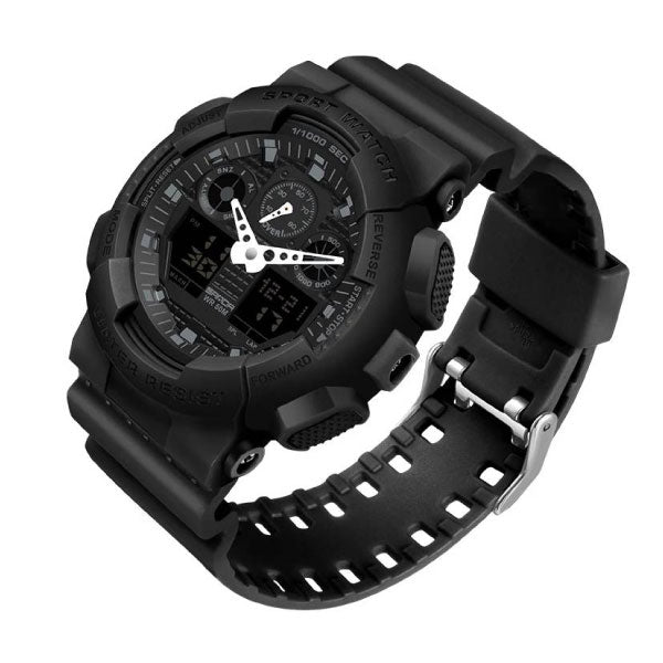 RELOJ SANDA Resina Negro SAN-8