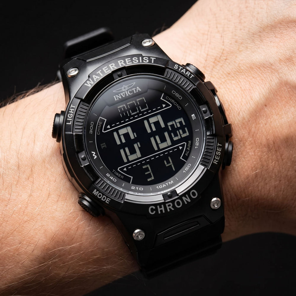 Reloj Invicta Racing 49040 Hombre Digital Negro