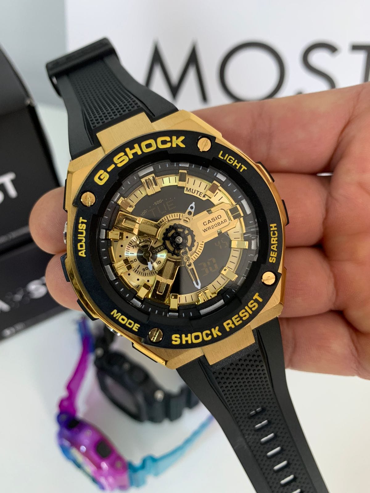 G clearance shock oro