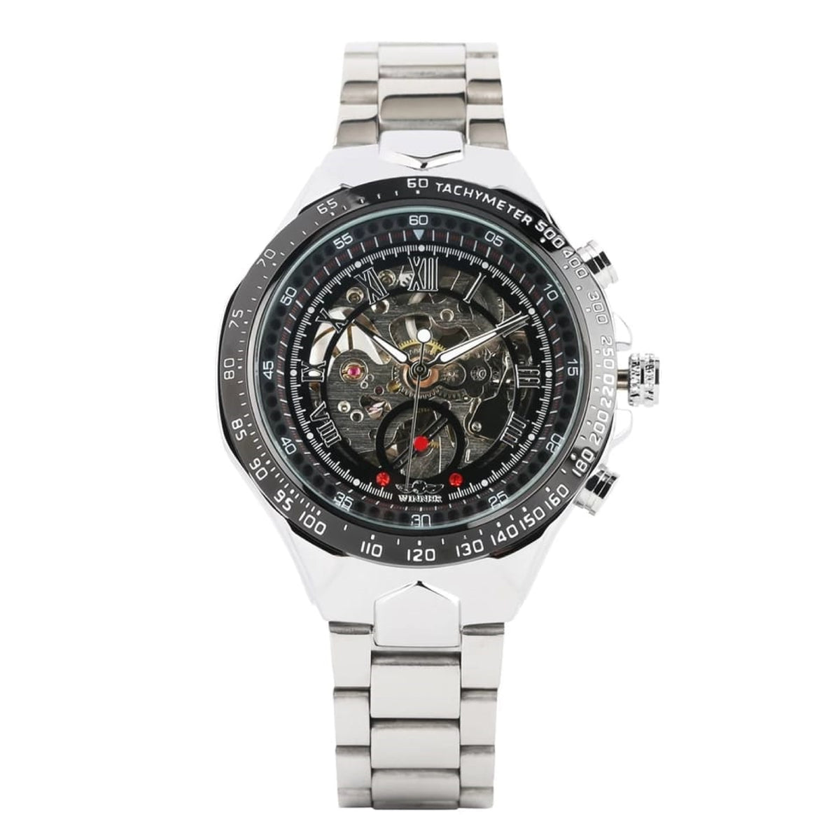 RELOJ WINNER ACERO PLATA WIN-4